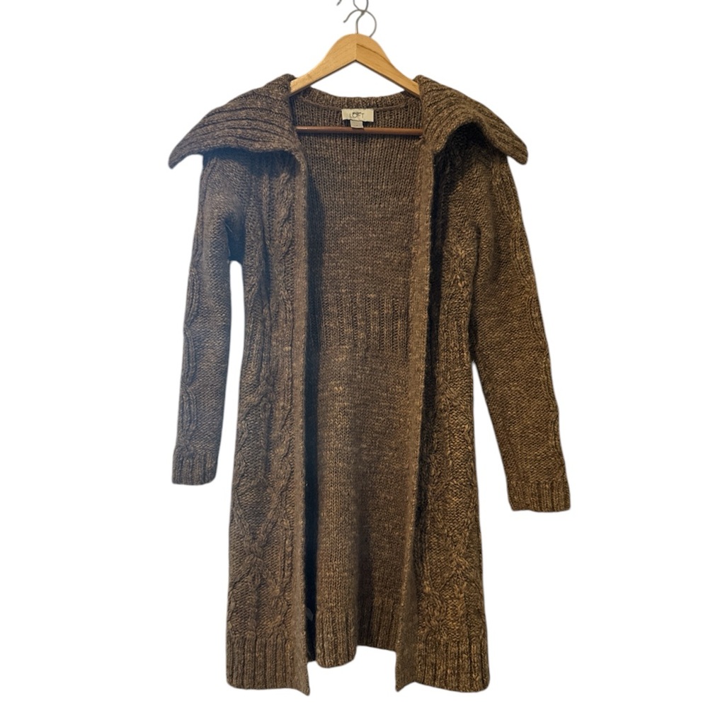 Ann Taylor Loft Cardigan (Brown)